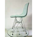 luxury acrylic Eames chair on chair