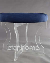 acrylic round bench