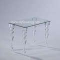 acrylic small side table