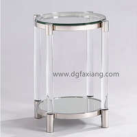 fashion acrylic side table end table coffee table
