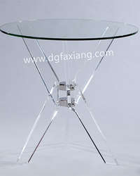 modern design acrylic side table