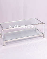 best seller clear plexiglass coffee table