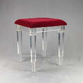modern acrylic stool