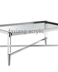 luxury acrylic coffee table for dining room