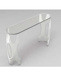luxury acrylic console  table