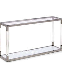 lucite console table for sale