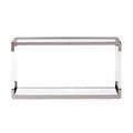 lucite console table for sale