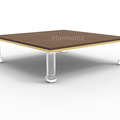 high quality coffee table with luxury acrylic leg