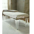 fashion popular clear acrylic long bench wholesale