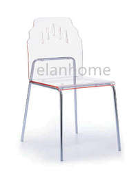  smart guy acrylic dining chair