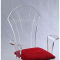 transparent acrylic queen chairs