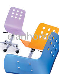 high quality acrylic adjustable height swivel office desk chair