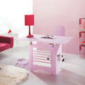 fashion popular pink acrylic desk table