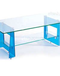 high quality acrylic long coffee table