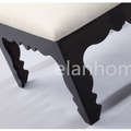 hot sale bench with crystal acrylic legs
