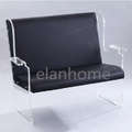 plexiglass sofa chair with PU cushion