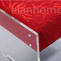 cheap clear lucite bench