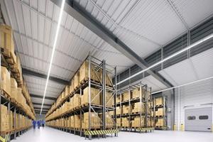 Warehouse solution LED Linear Trunking System