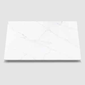 white quartz bathroom countertops-WG411 Venation
