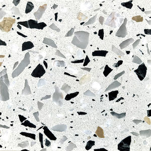 High Quality Diamond Ice Terrazzo Tiles Supplier-WT240