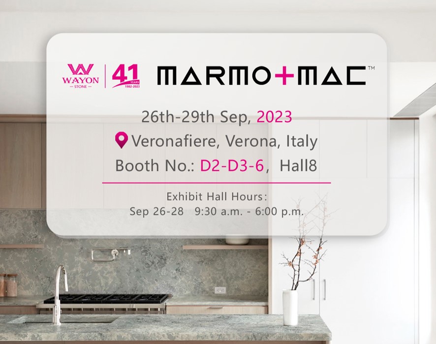 2023 Marmomac Italy Stone Fair | Welcome to visit Wayon's booth