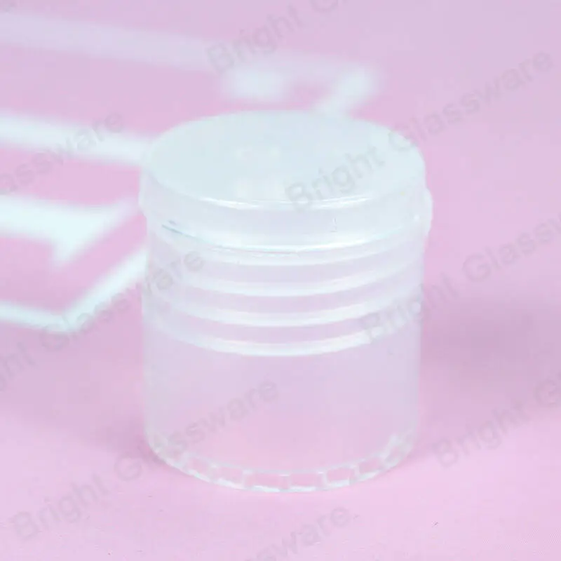 20/410 plástico PET transparente 24mm tapa abatible para botella de loción cosmética
