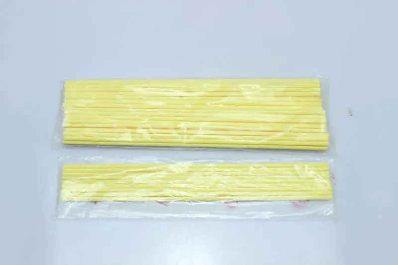 4 мм * 25 см красочный тростниковый диффузор волокнистые палочки / синтетические ароматические маслопоглощающие фитили