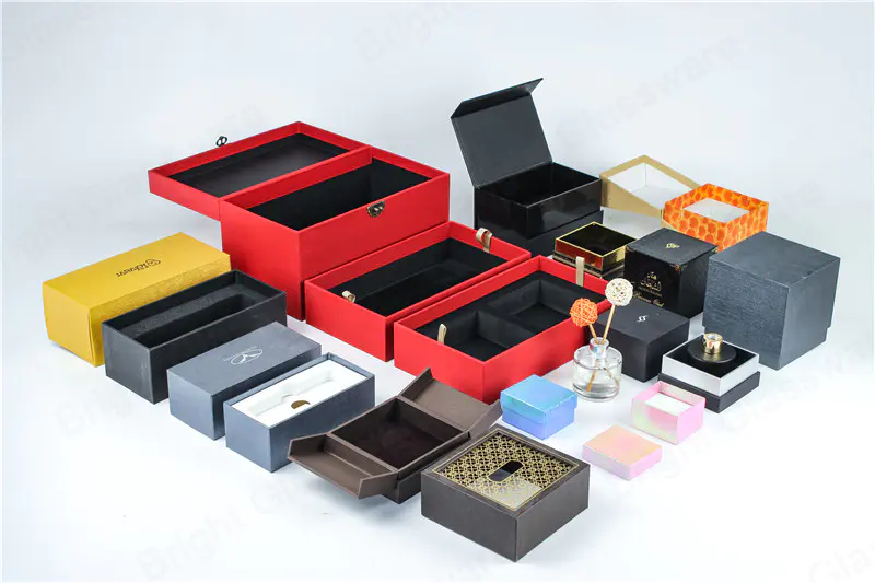 製品パッケージ用のロゴ印刷を備えた卸売安い異なるタイプのプロフェッショナルカスタムパッケージボックス