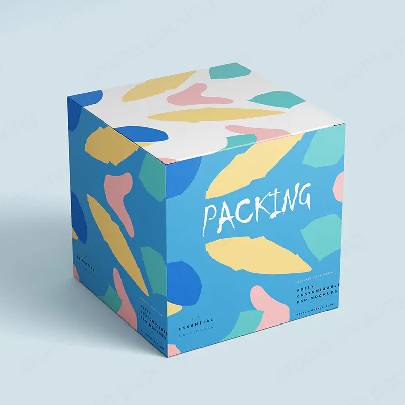 Оптовые упаковочные коробки для печати логотипов на заказ для свечей