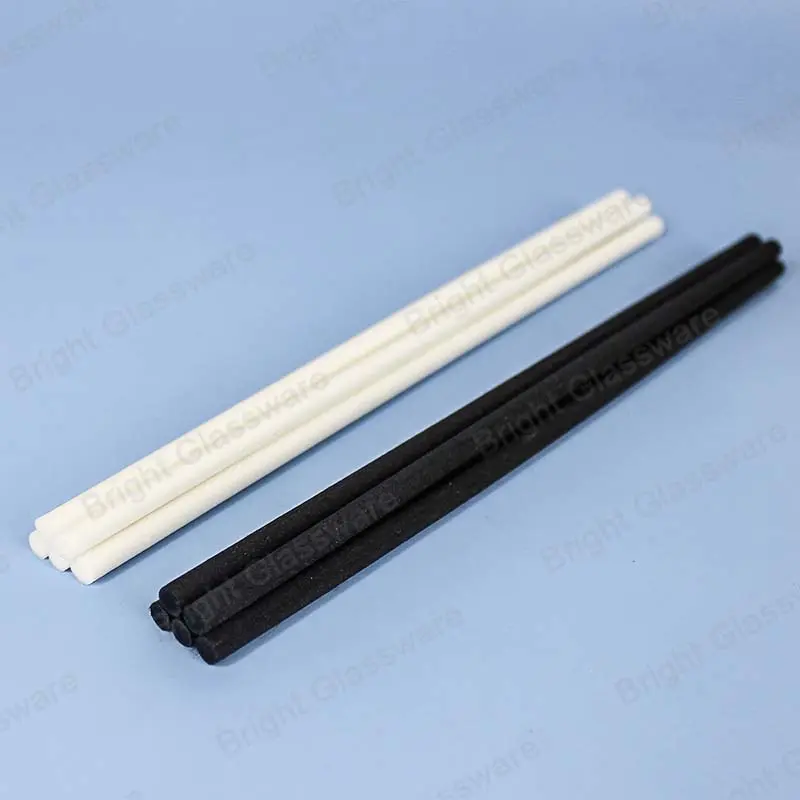 Diffuser Black White Reed Sticks Fiber for Home Fragrance & Aromatherapy