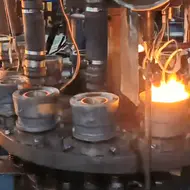 Producción en masa de jarra de vela de vidrio