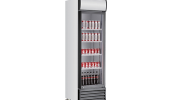 Refrigerador de una sola puerta Puerta de vidrio única Serie Merchandiser