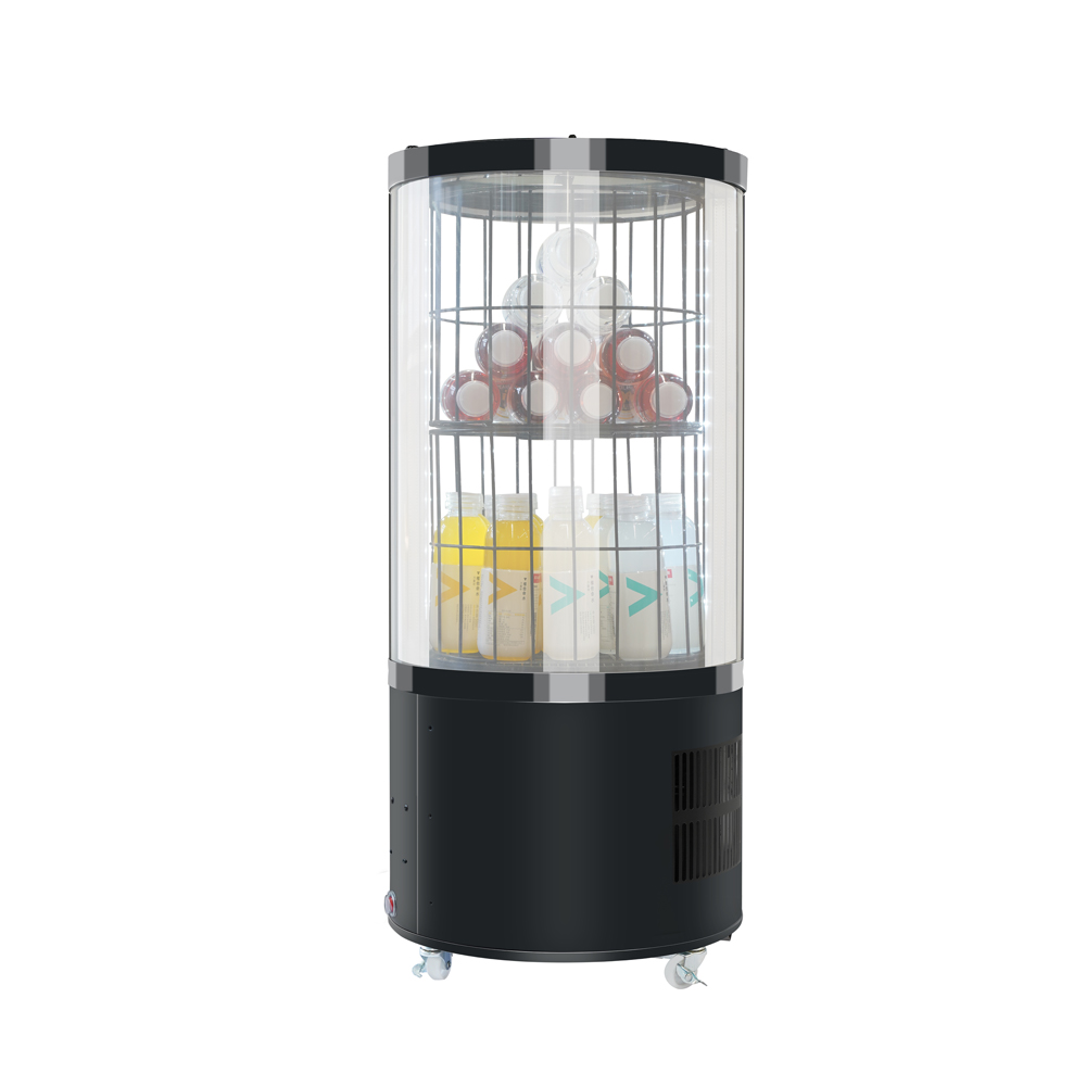 Glass Top Can Beverage Cooler