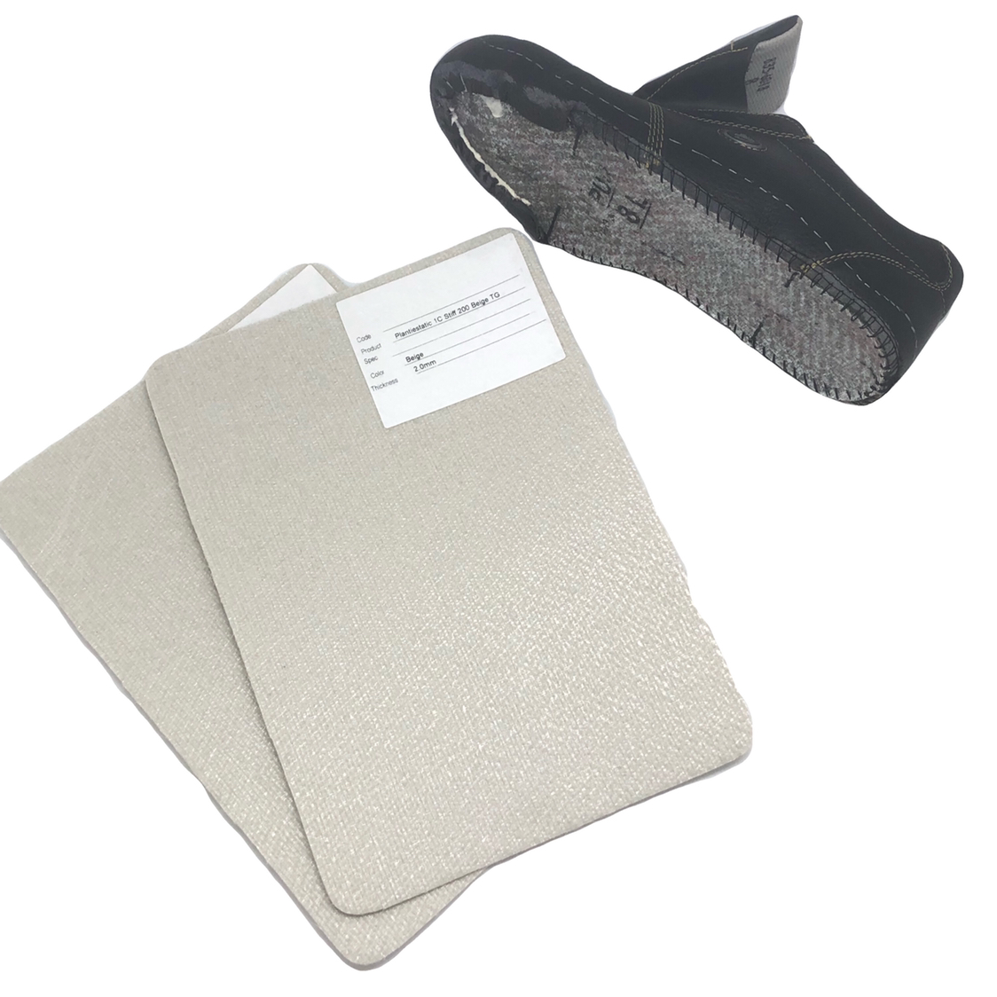 Texon Board Calçado Palmilha Materiais Não Tecido Palmilha Cartão de Papel para Calçado