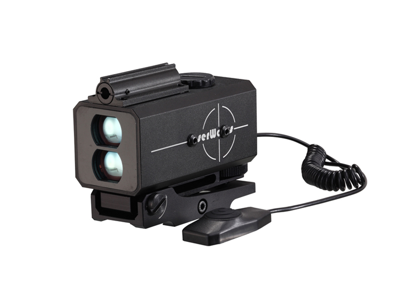 Télémètre laser de chasse avec laser visible