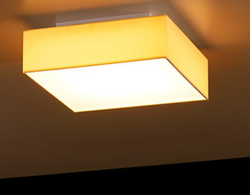 About the comparison of LED ceiling lights and ordinary ceiling lamp