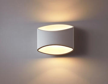 How many categories are there on the wall lamp color temperature?