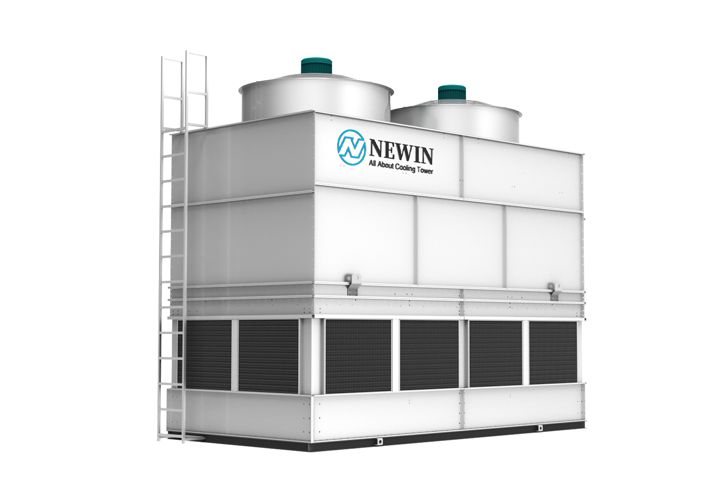 NWN-S سلسلة كاملة الفولاذ المقاوم للصدأ مغلقة نوع برج التبريد