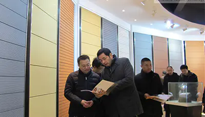 Délégation d’un projet immobilier venue visiter PANELTEK CHINA