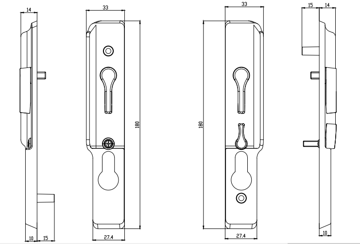Спецификация оборудования для экранных дверей