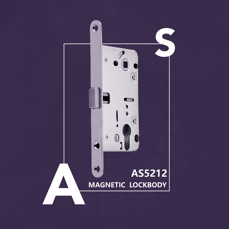 Corps de serrure de porte magnétique Lockcase AS5212