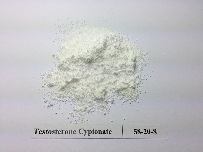 Testosterona Esteroide Polvos crudos 99% Testosterona Cipionato CAS: 58-20-8 Blanco Cristal en polvo