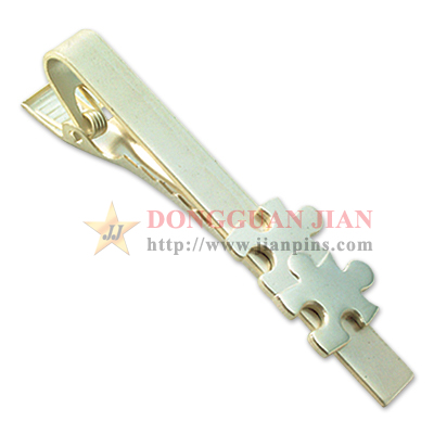 brass tie clips