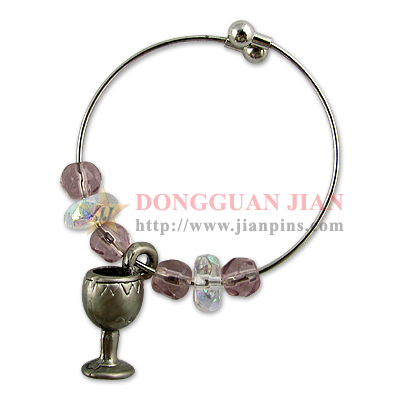 wine glass charms factory