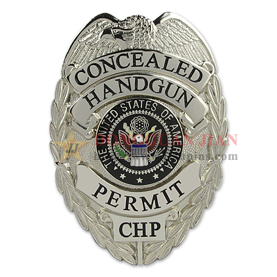 concealed handgun permit badge
