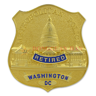 Badges de police personnalisés