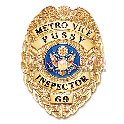 police badge holder