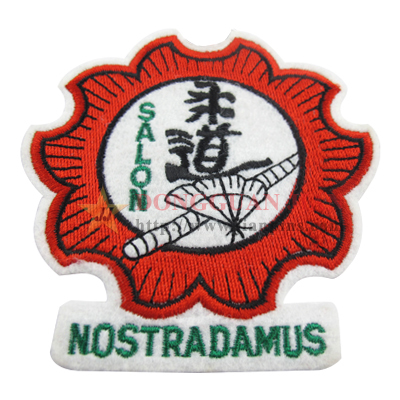 nostradamus embroidered patches