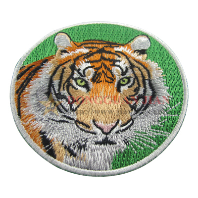 tiger embroidered patches