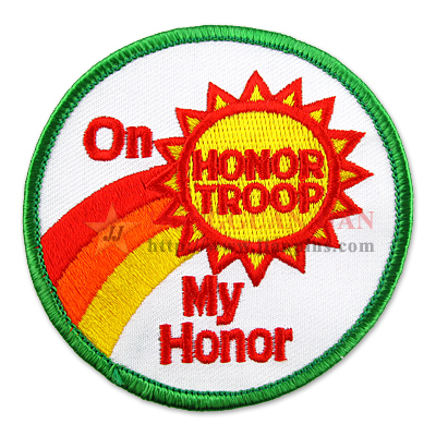 honor troop embroidered patches